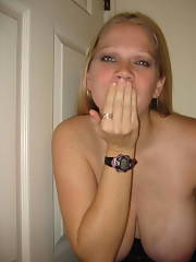 pregnant blondie close teenager