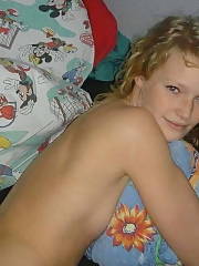 blonde close teenager