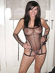 nineteen brunette stockings