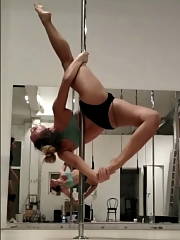 Pole dance Amateur Babe Asses