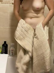 shower hairy voyeur