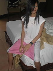 oriental licking foot asian