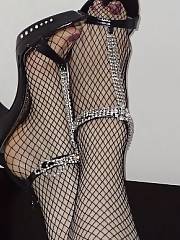 Gf hot heels  fishnets Heels Feet Fishnets Arches Legs High Heels Girlfriend Amateur
