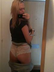 blonde teen ass butt