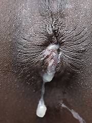 black anal gape