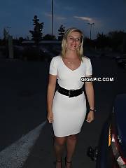 Lighthaired sexual lady  chubby yummy mummy