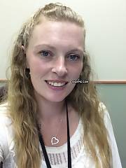 wife selfie blond huge