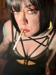 smoking leather