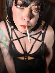 smoking leather