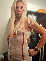 blond milf small saggy