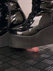 cock ballsack boots