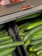 big cucumber destroys teen