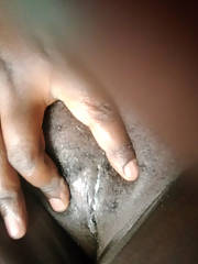 ebony unshaved snatch