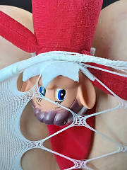 close christmas pussy toying