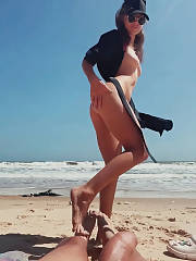 beach public wanks teen
