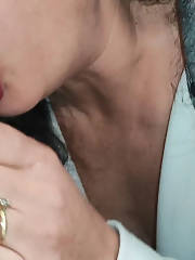 blowjob jizz mouth