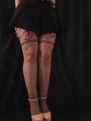 fishnet mistress prick heels